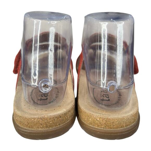 Taos Women’s Perfect Red Leather Thong Sandal Size US 6 - Picture 8 of 11